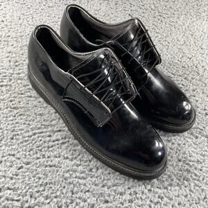 Thorogood Shoes Mens 10.5 Black Weinbrenner Leather Formal Vibram Soles Oxford